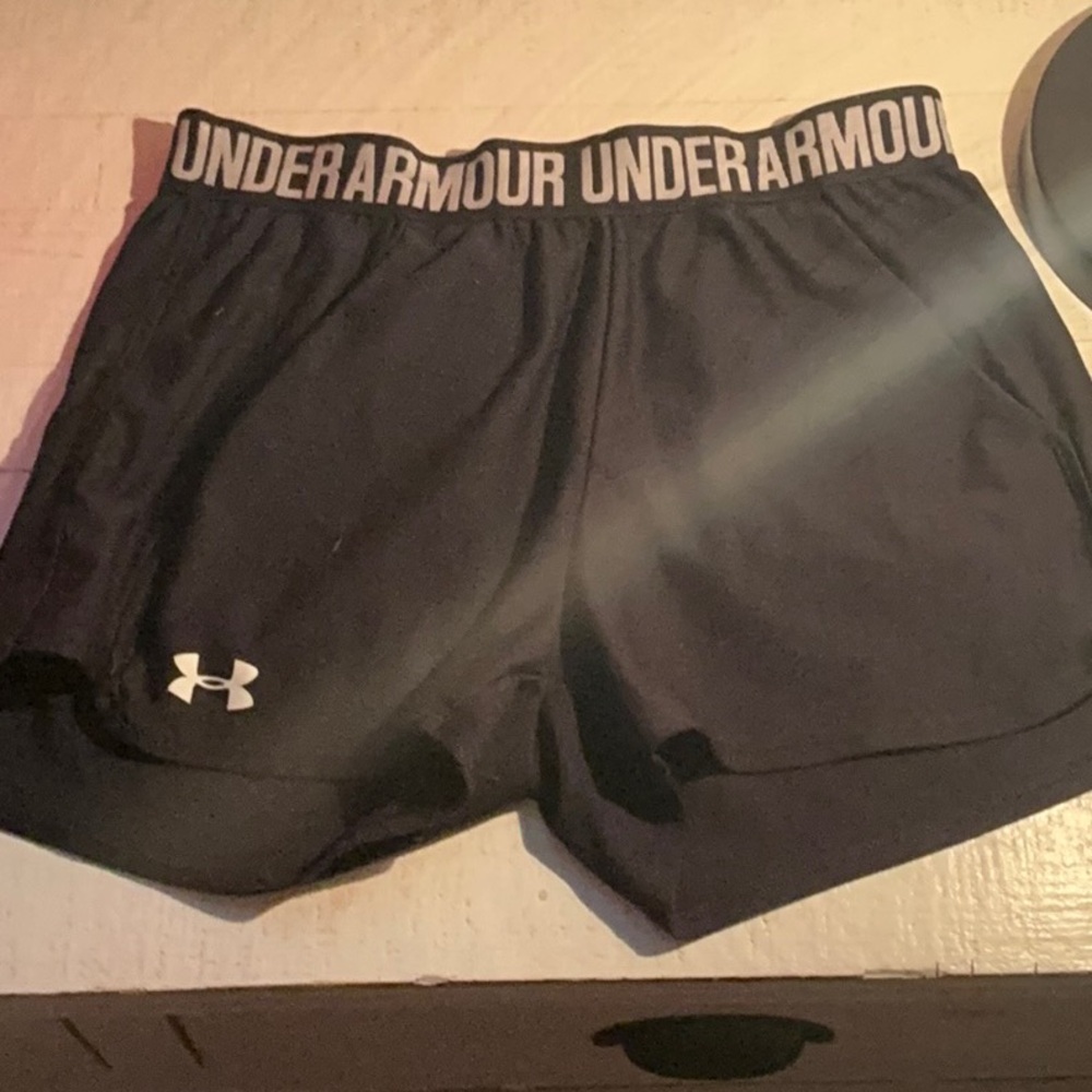 Under Armour Black Athletic Performance Shorts